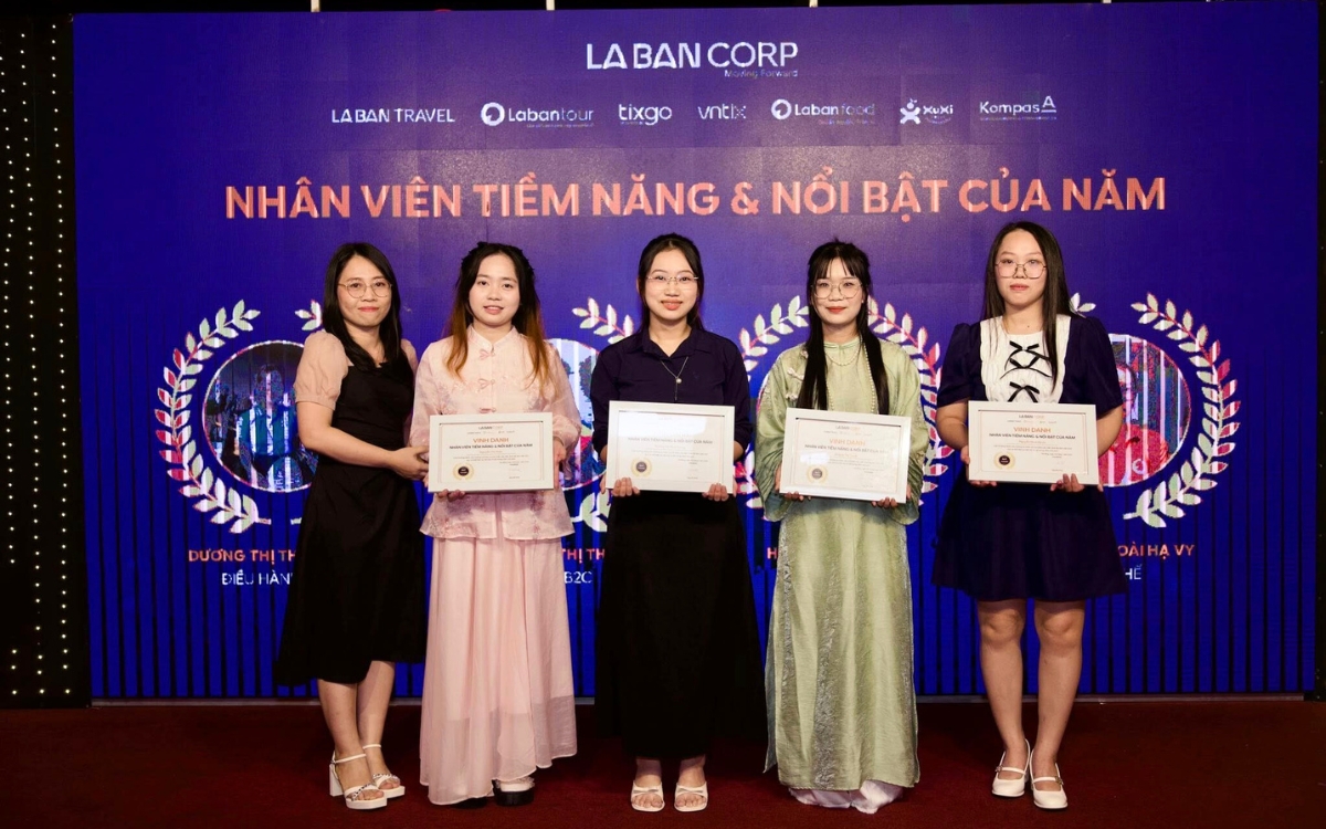 La Bàn Travel vinh danh những tập thể, cán bộ nhân viên xuất sắc 2025 
