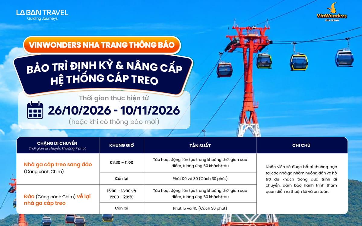 tạm dừng cáp treo vinwonders nha trang
