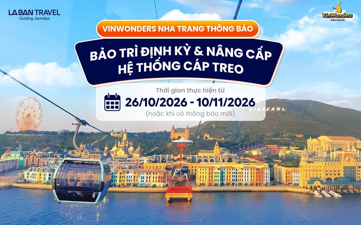tạm dừng cáp treo vinwonders nha trang